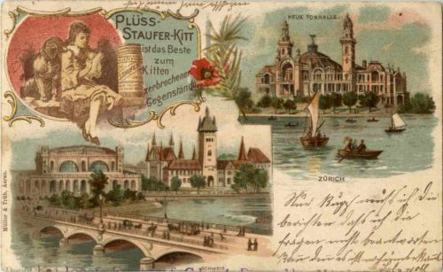 Zürich - Litho - Plüss Staufer Kitt