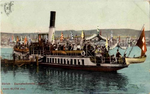 Zürich - Dampfschwalbe Speer
