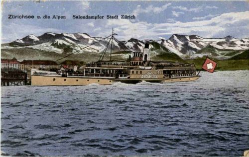 Zürich - Salondampfer Stadt Zürich