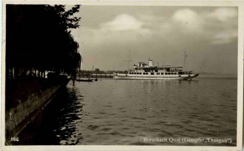 Rorschach - Dampfer Thurgau