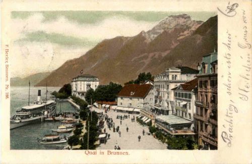 Quai in Brunnen