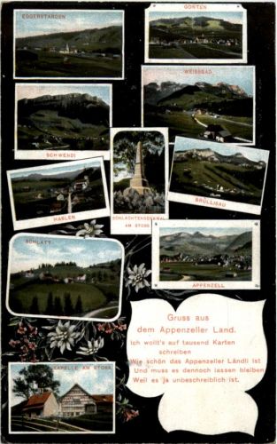 Gruss aus dem Appenzeller Land