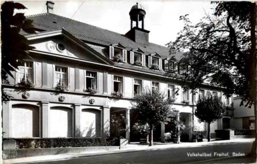 Baden - Volksheilbad Freihof