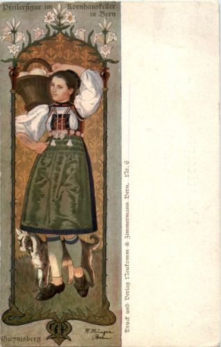 Bern - Pfeilerfigur Kornhauskeller - Guggisberg