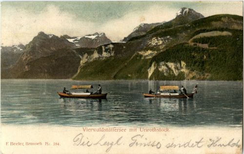 Vierwaldstäätersee mit Urirothstock