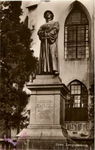Zürich - Zwingli Denkmal