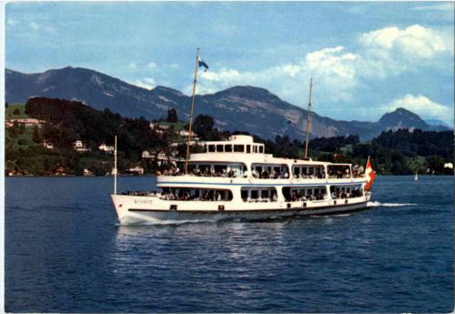 Vierwaldstättersee - Schiff Schwyz
