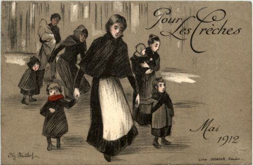 Geneve - Pour les Creches - 1912