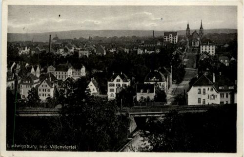 Ludwigsburg mit villenviertel