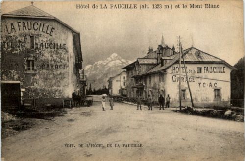 Hotel de LA Faucille et Mont Blanc