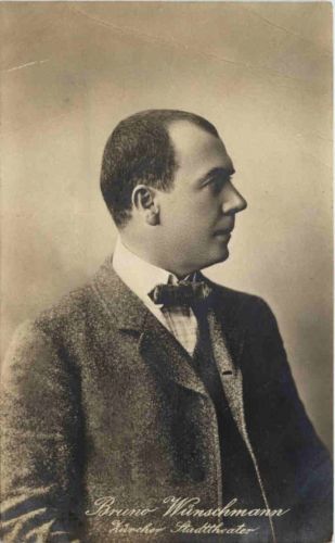 Bruno Wünschmann - Zürcher Stadttheater