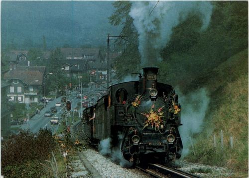 Giswil - Dampflok