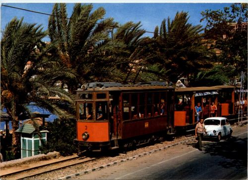 Mallorca Puerto de Soller - Strassenbahn