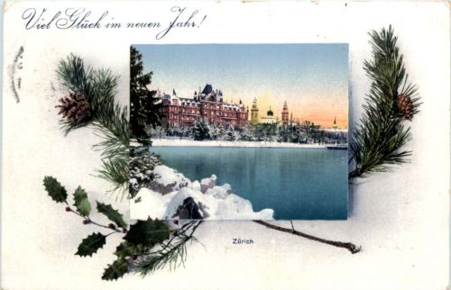 Zürich - Viel Glück im neuen Jahr
