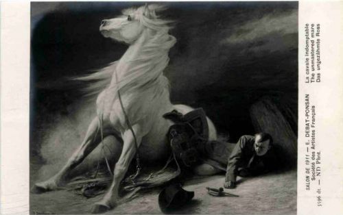 Salon de Paris 1911 - Debat Ponsan