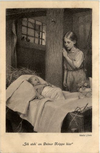 Kinder - Künstlerkarte Meta Löwe