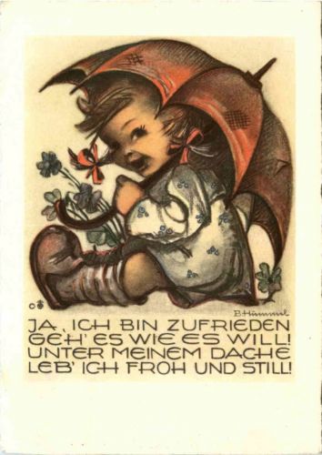 Künstlerkarte Hummel