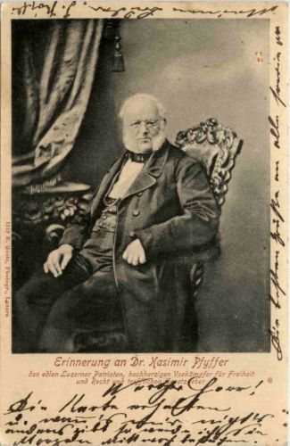 Dr. Kasimir Pfyffer - Luzern Patriot