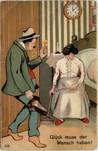 Humor - Glück muss der Mensch haben