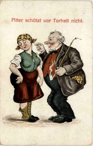 Humor - Alter schützt vor Torheit nicht