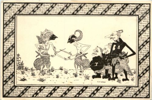 Künstlerkarte sign RM Soebagro