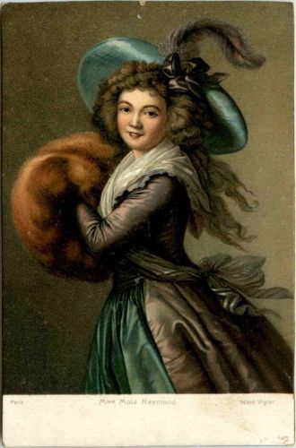 Künstlerkarte sign. Vigier