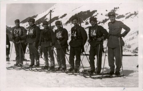 Skifahren - Soldaten