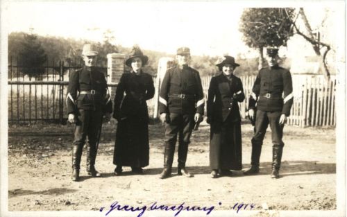 Grenzbesetzung 1914 - Dragoner Schwadron