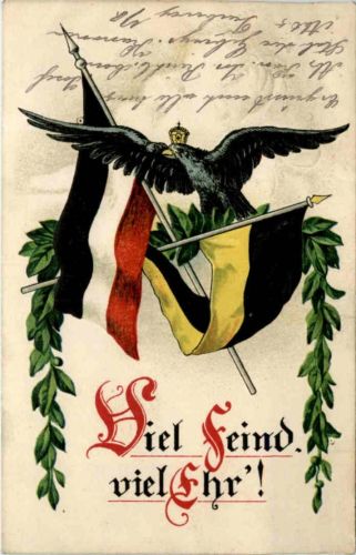 Viel Feind Viel Ehr - Prägekarte