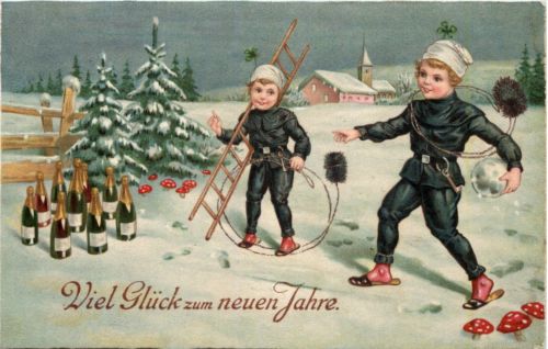 Neujahr - Schornsteinfeger
