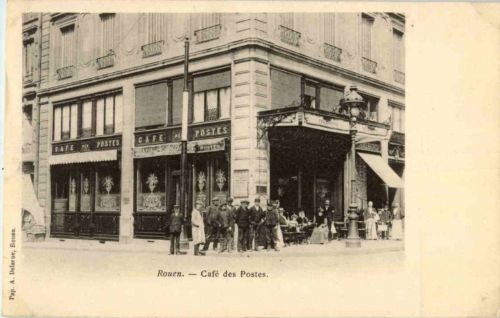 Rouen - Cafe des Postes