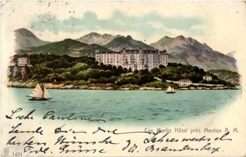 Menton - Cap Martin Hotel