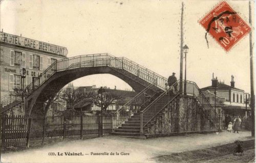 Le Vesinet - Passerelle de la Gare