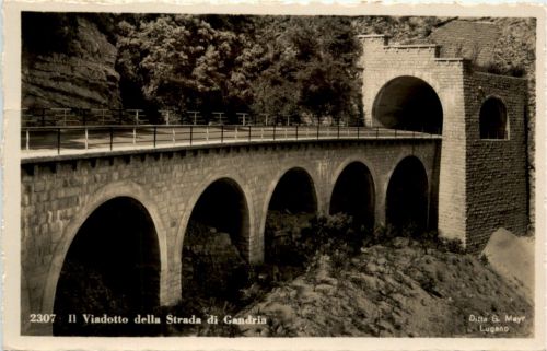 Il Viadotto della Strada di Gandria