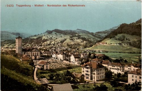 Wattwil - Nordstation des Rickentunnels