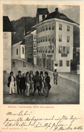 Lichtensteig - Obertor 1830