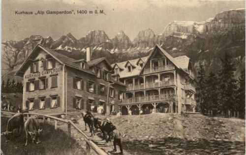 Kurhausf Alp Gamperdon