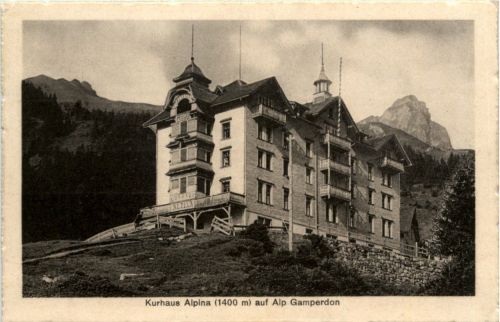 Kurhaus Alpina Alp Gamperdon