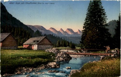 Älpli mit Churfirsten