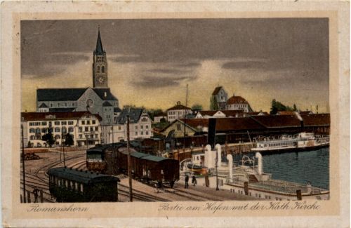 Romanshorn - Partie am Hafen