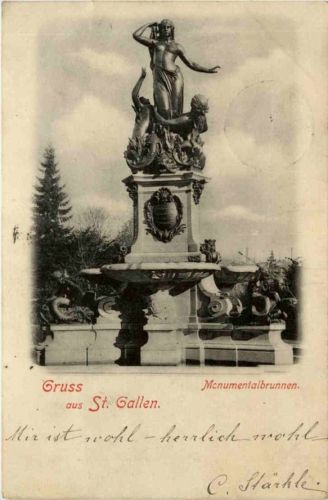 St. Gallen - Monumentalbrunnen
