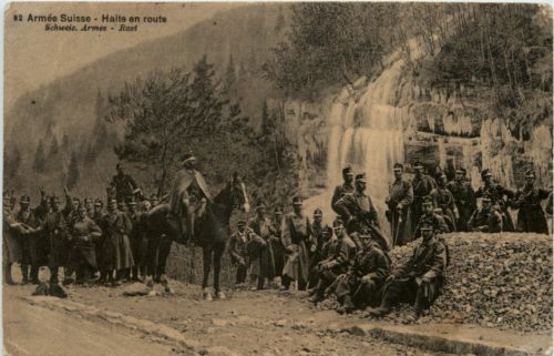 Schweizer Armee - Rast