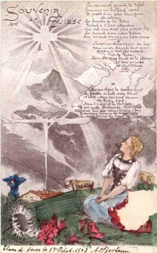 Souvenir de la Suisse
