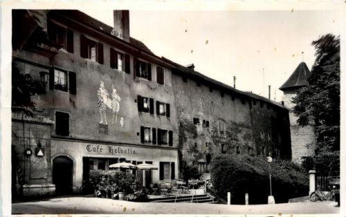 Murten - Morat - Cafe Helvetia