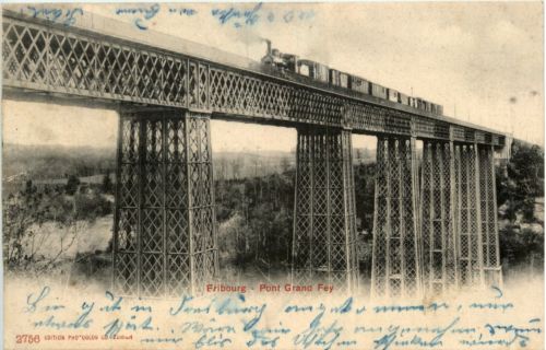 Fribourg - Pont Grand Fey