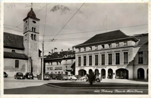 Fribourg - Place de Notre Dame