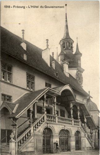Fribourg - L Hotel du Governement