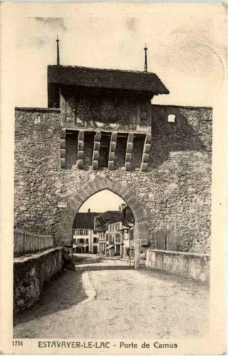 Estavayer le Lac - Porte de Camus