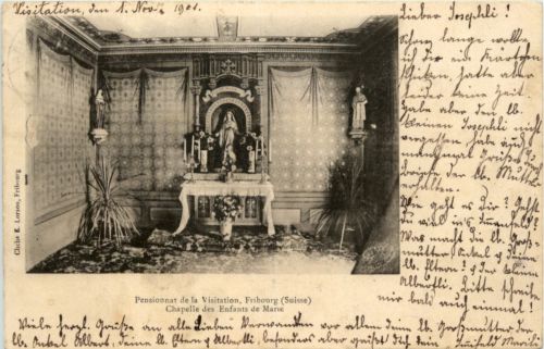 Fribourg - Pensionnat de la Visition