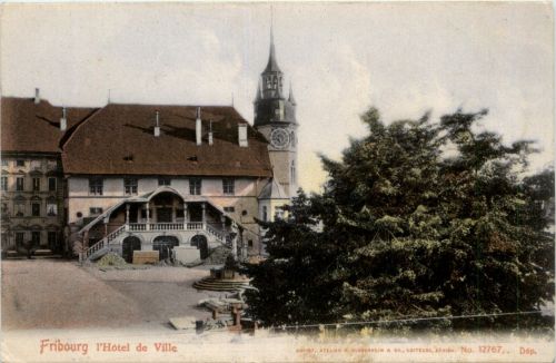 Fribourg - Hotel de ville